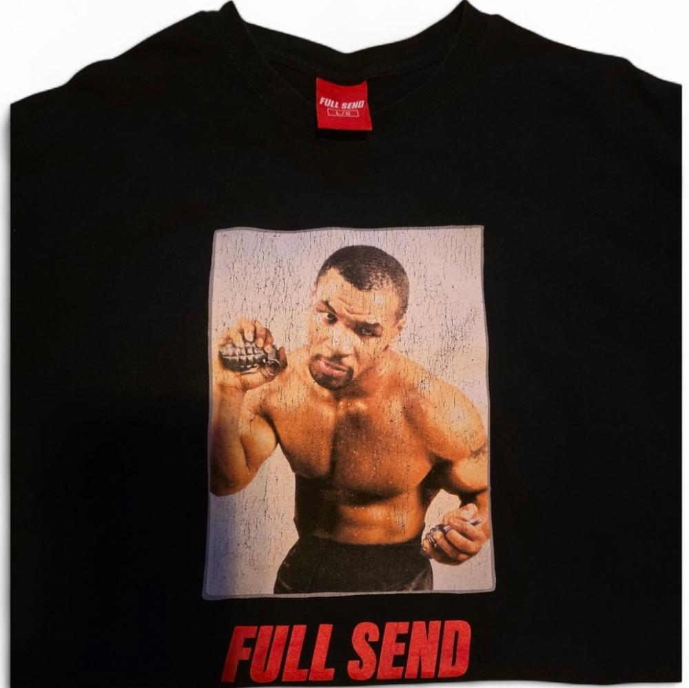 Mike Tyson Full Send Grenade Tshirt - Picture 2 of 7